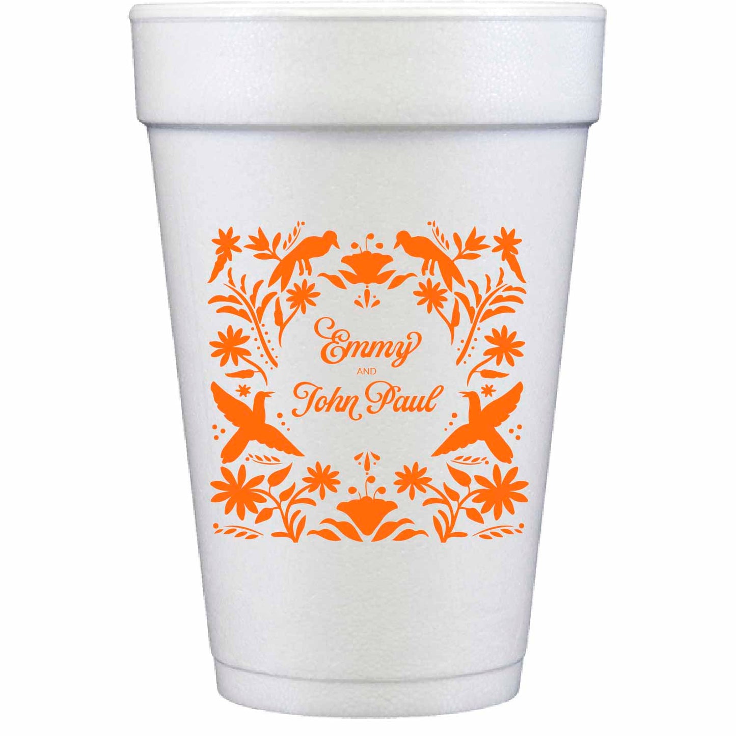 otomi personalized styrofoam cup