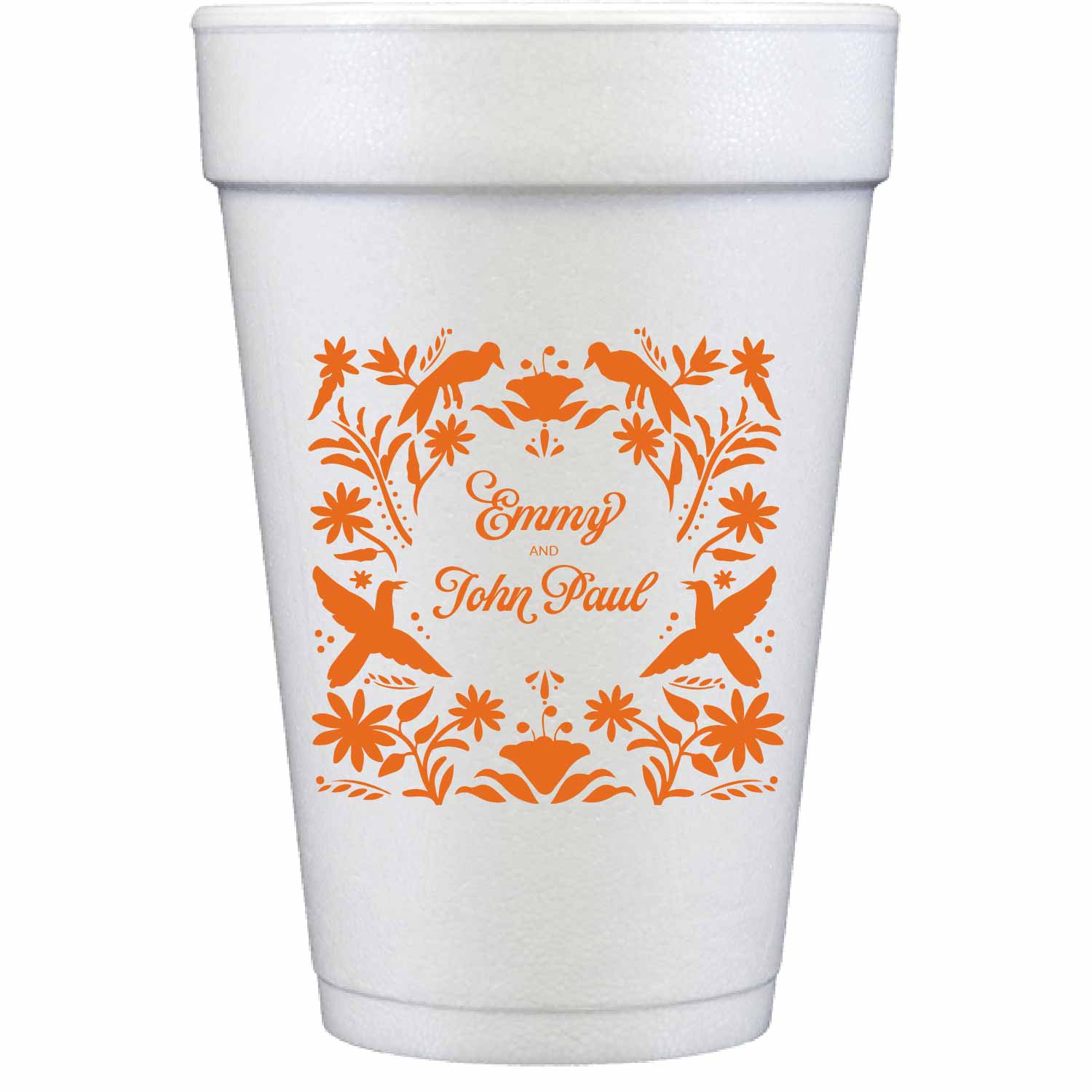 otomi personalized styrofoam cup