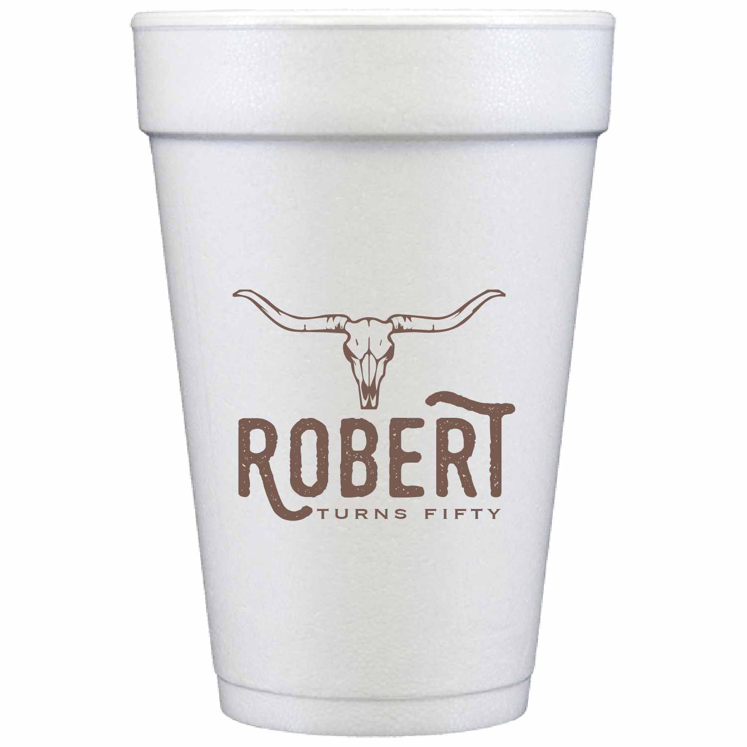 ranch personalized styrofoam cup