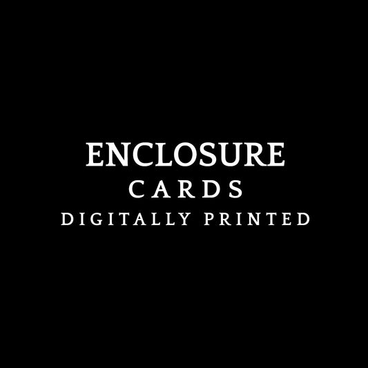 enclosure cards | custom card