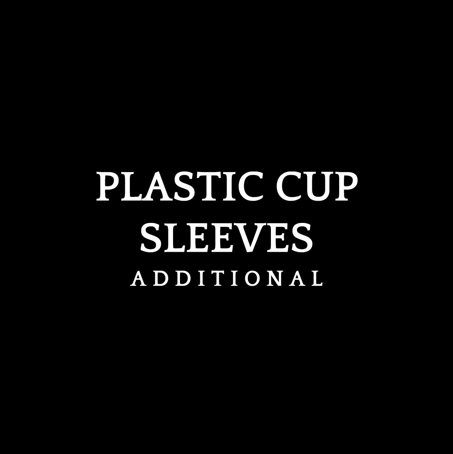 Extra Plastic Sleeves