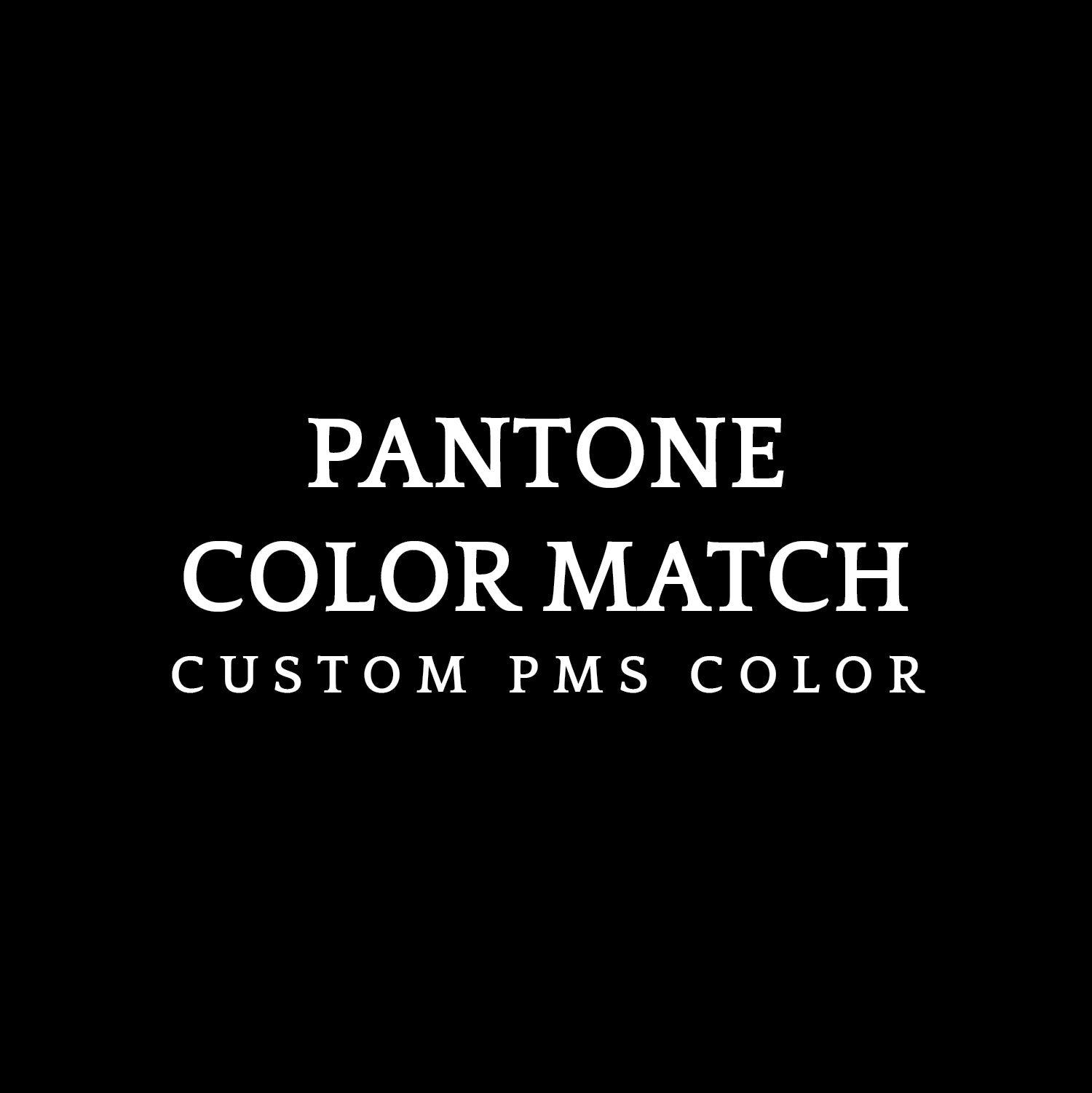 pms ink | custom color charge