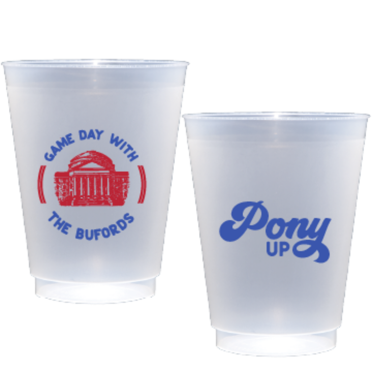 SMU Game Day  Personalized Flex Cup