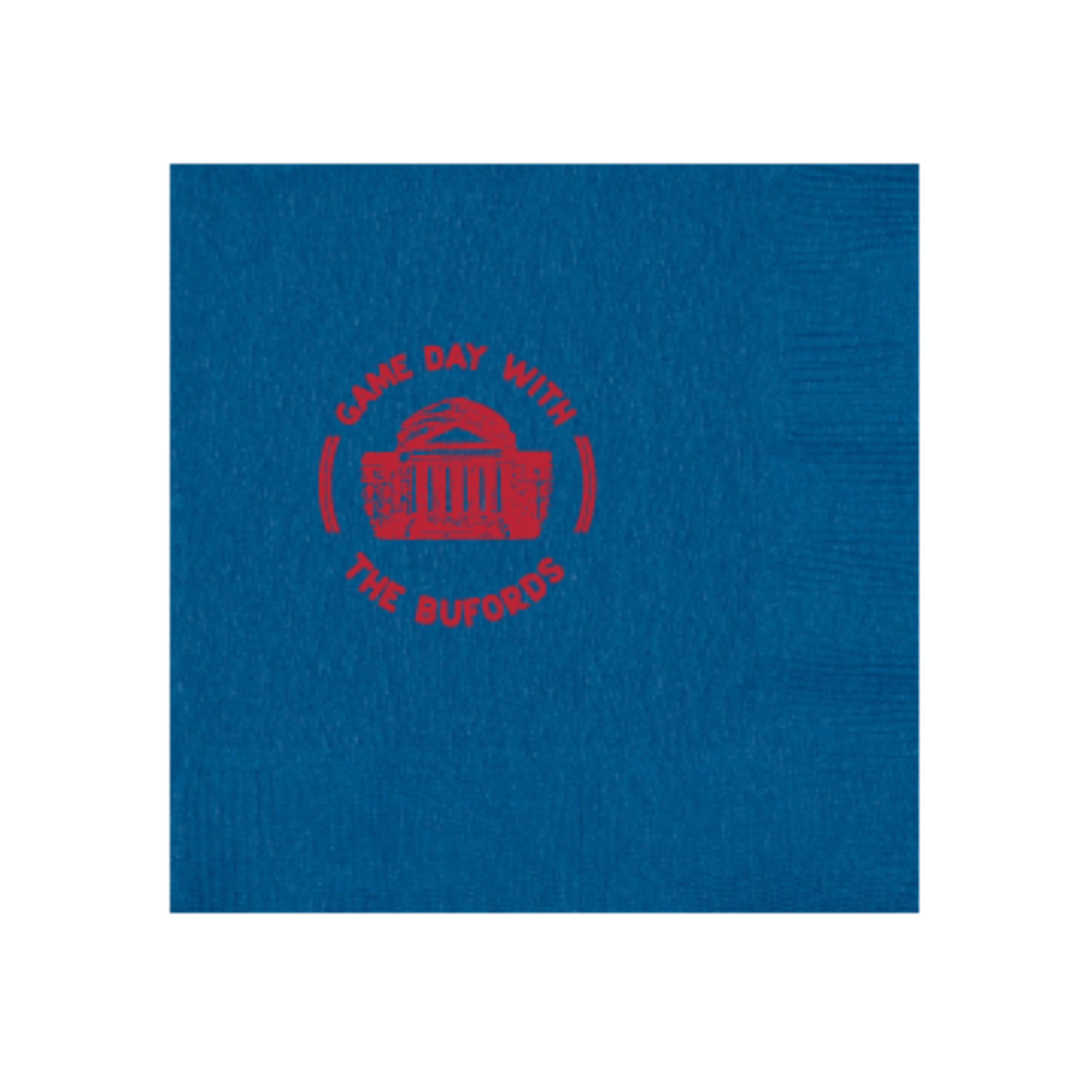 SMU Game Day  Personalized Cocktail Napkins