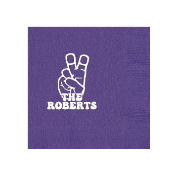 TCU Go Frogs  Personalized Cocktail Napkins