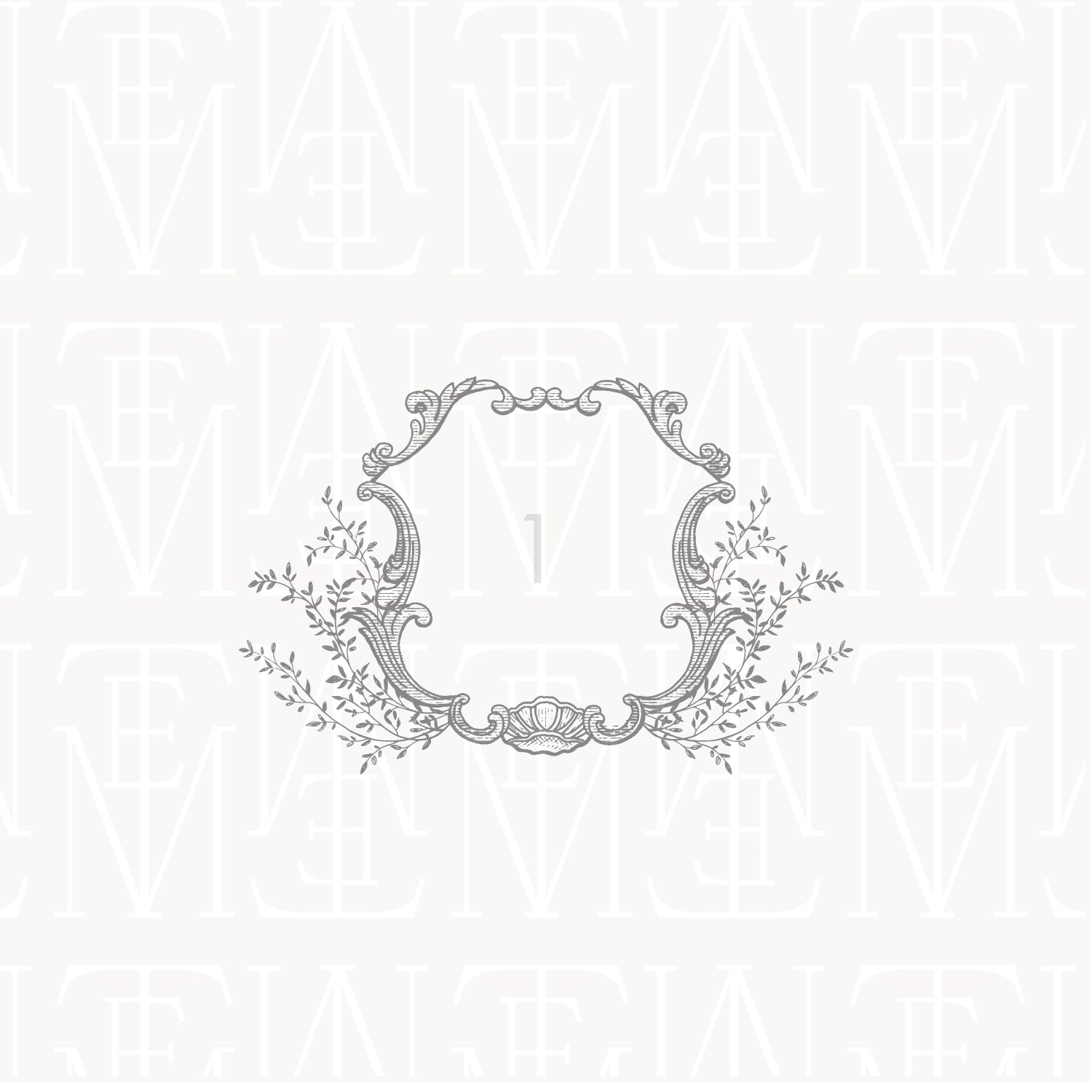 semi-custom crest / line art 01