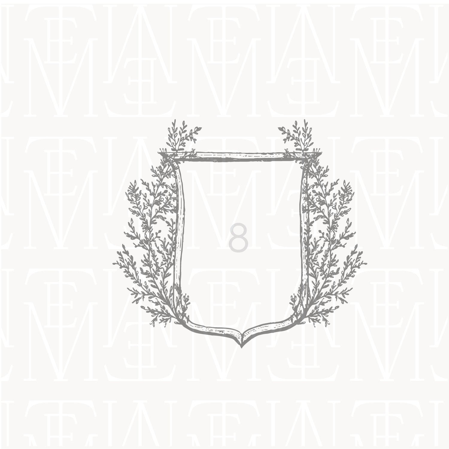 semi-custom crest / line art 08