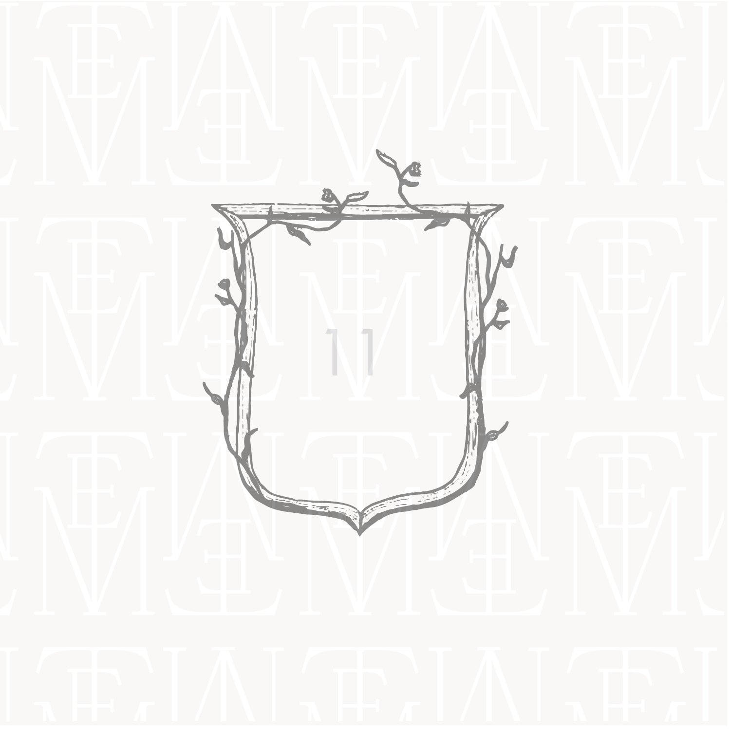 semi-custom crest / line art 11