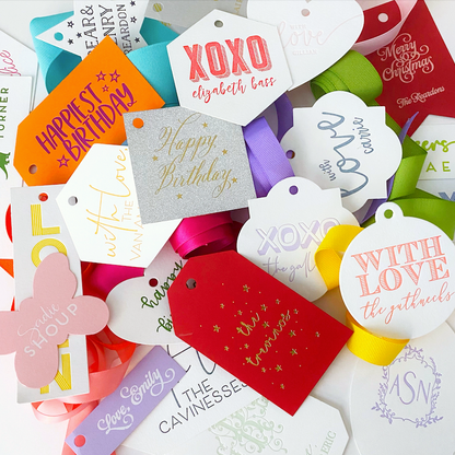 *gift tags