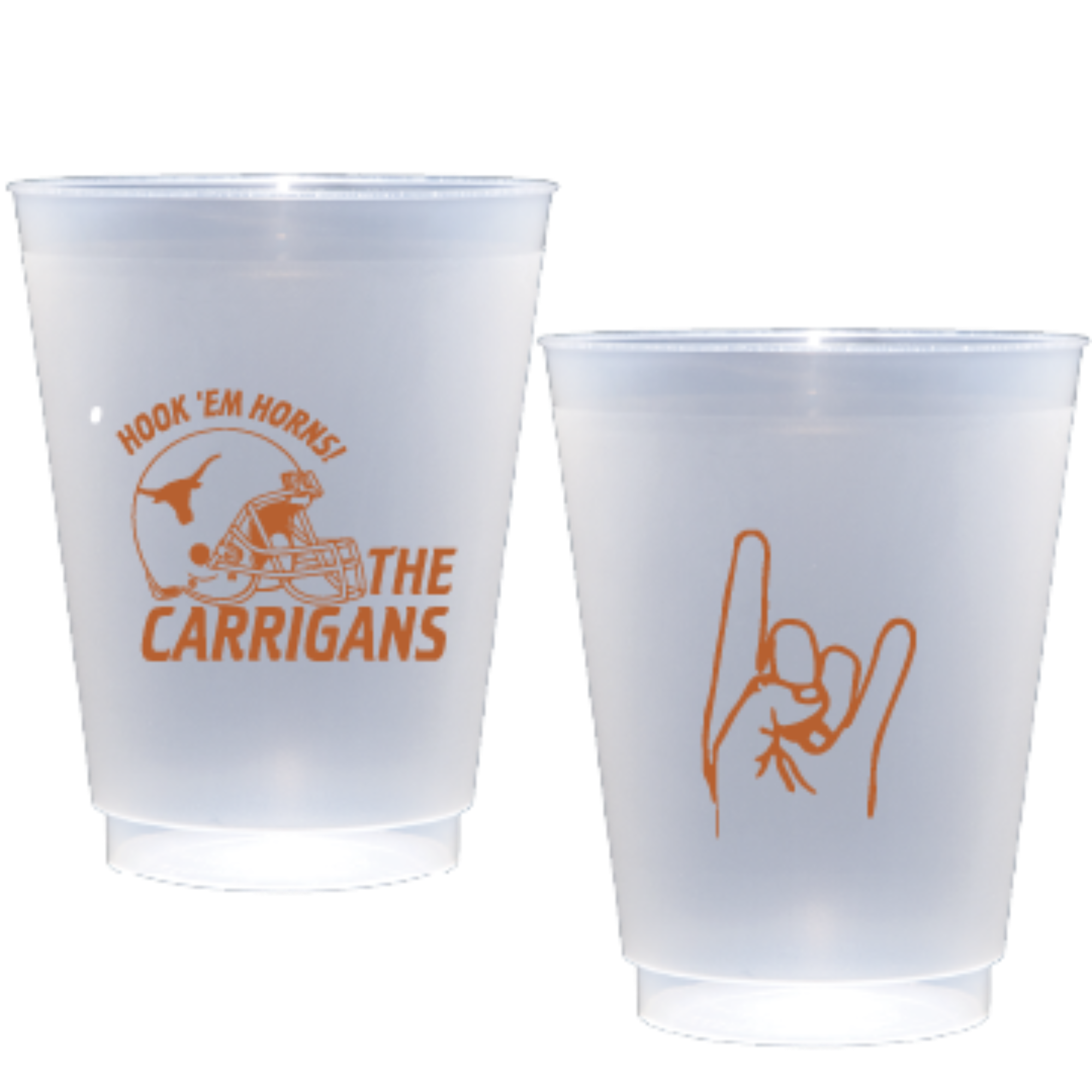 UT Helmet  Personalized Flex Cup