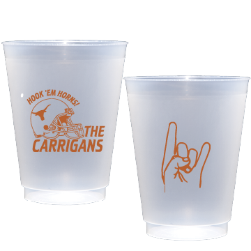 UT Helmet  Personalized Flex Cup