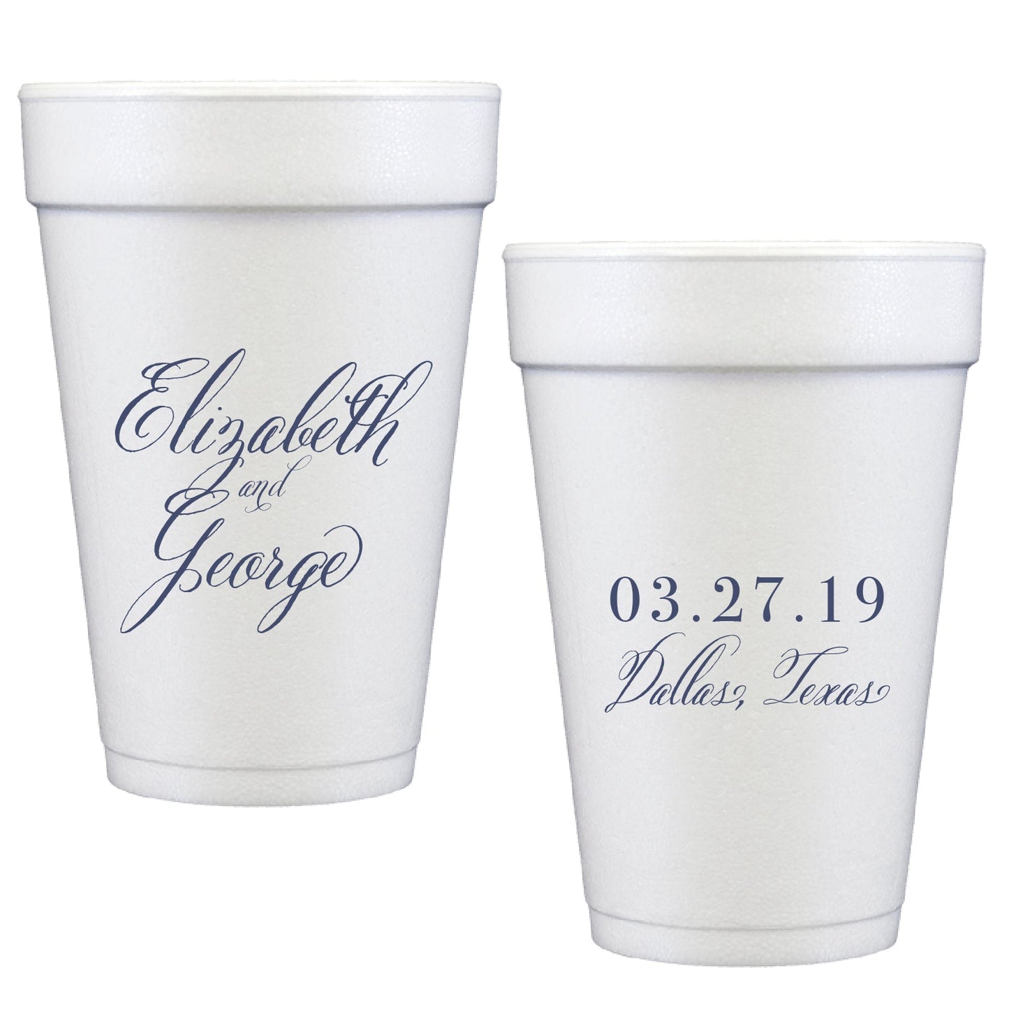 W6 | styrofoam cups