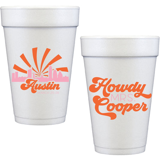 Create Your Own Custom 20 oz. Styrofoam Cups – Frill Seekers Gifts