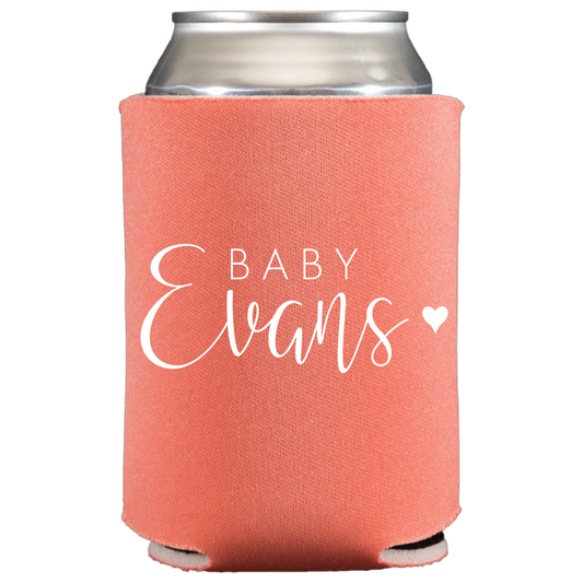 baby heart | can cooler