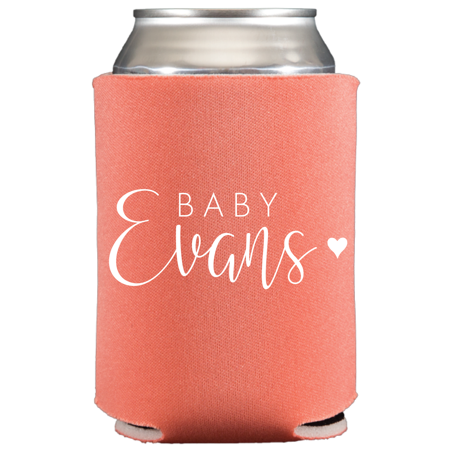 baby heart | can cooler