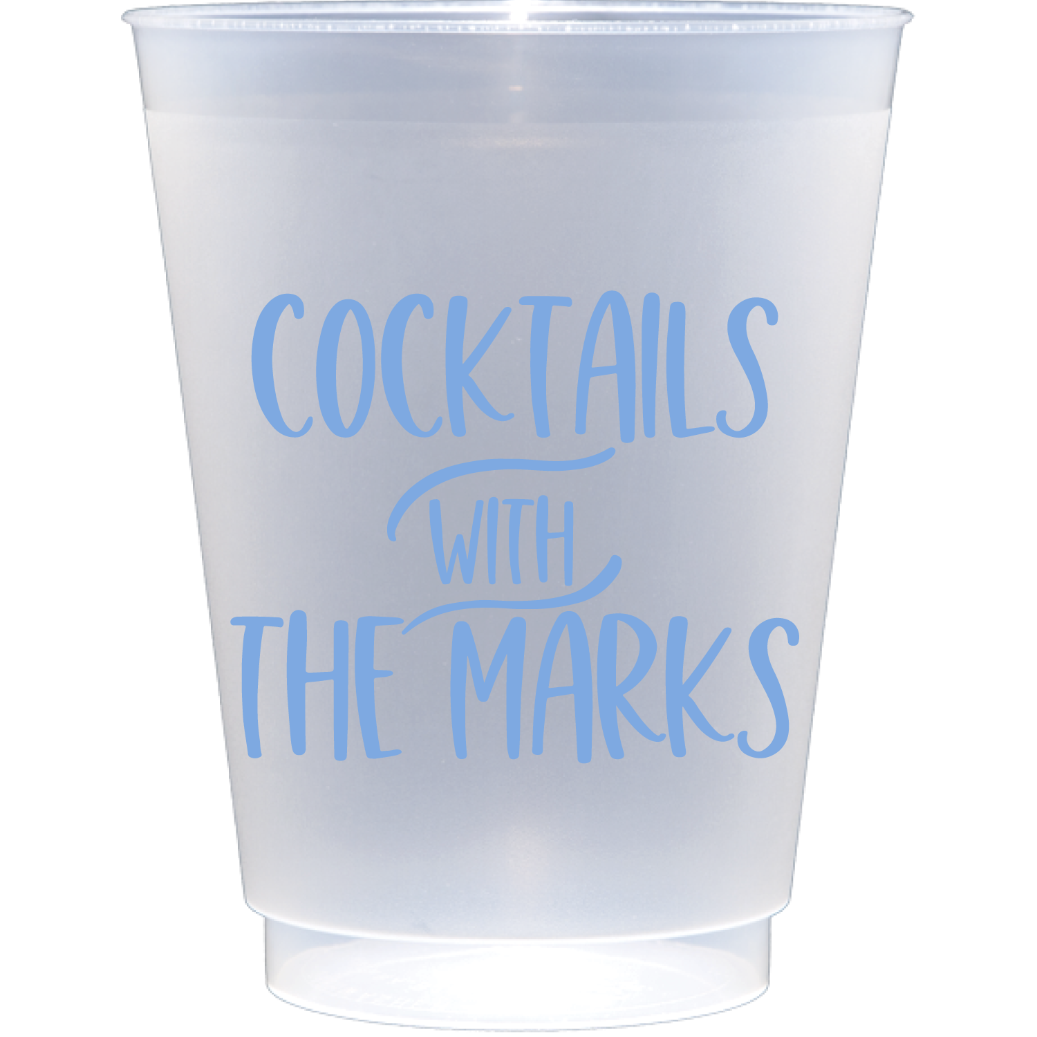 Personalized cocktail | Frosted Flex Cup