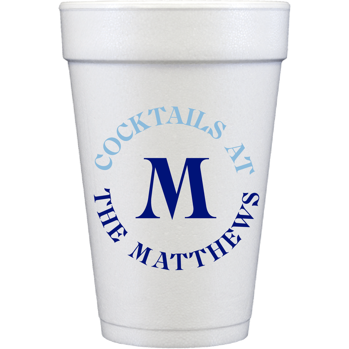 cocktail circle styrofoam cups The Essential Market