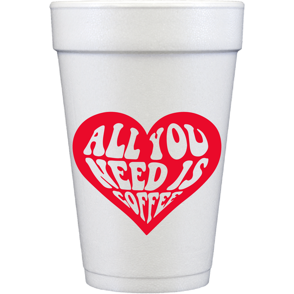 styrofoam cups / personalized collection The Essential Market