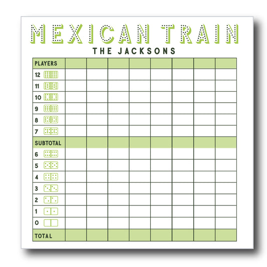 mexican train | Notepad