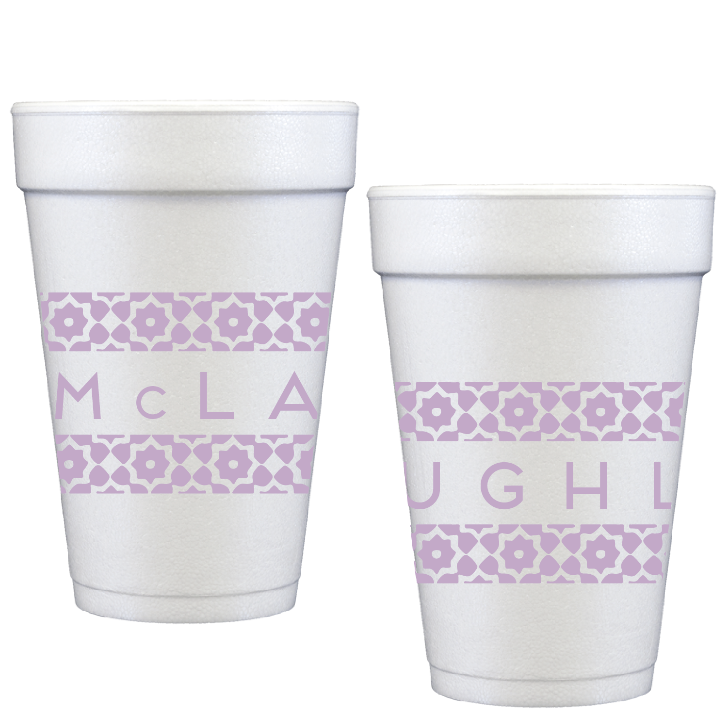 Personalized frame | styrofoam cup