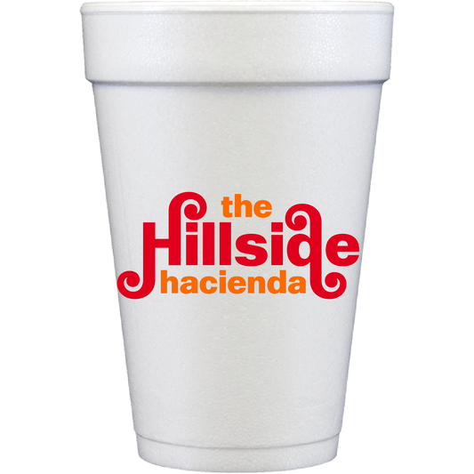 hillside | styrofoam cups
