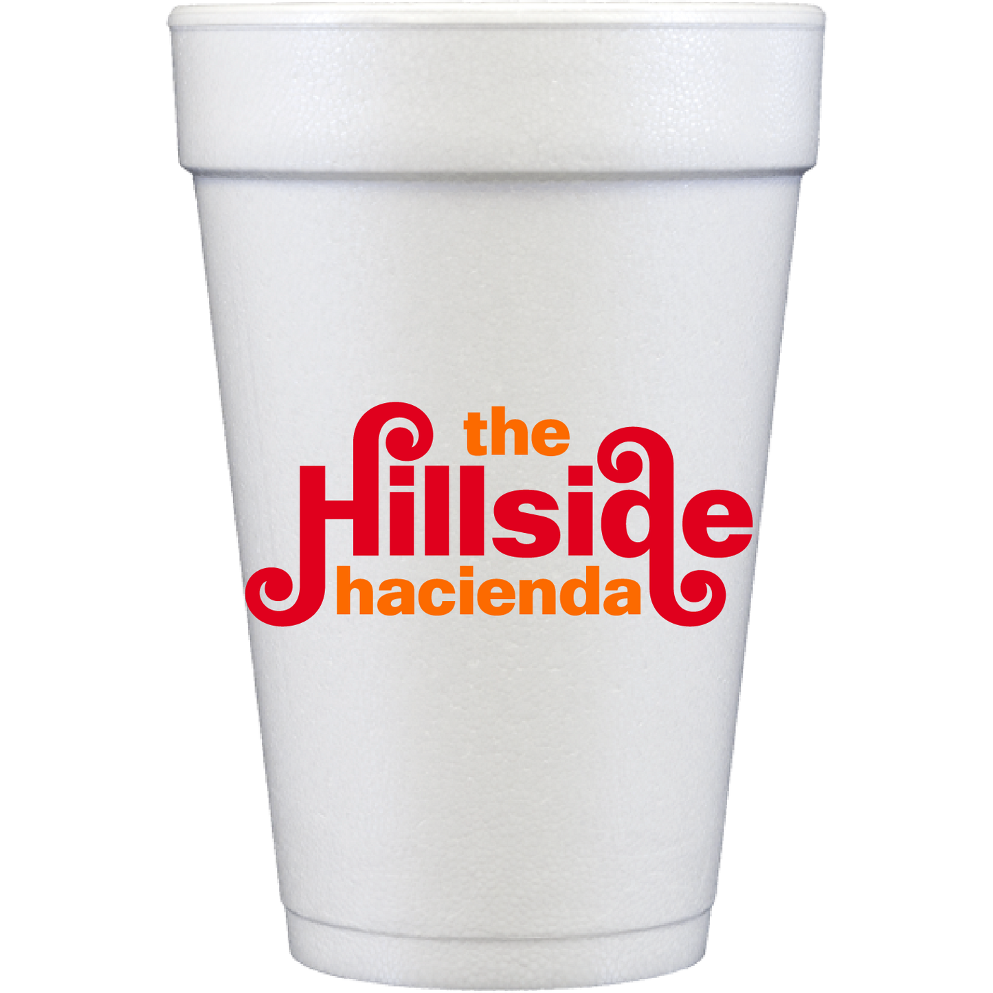 hillside | styrofoam cups