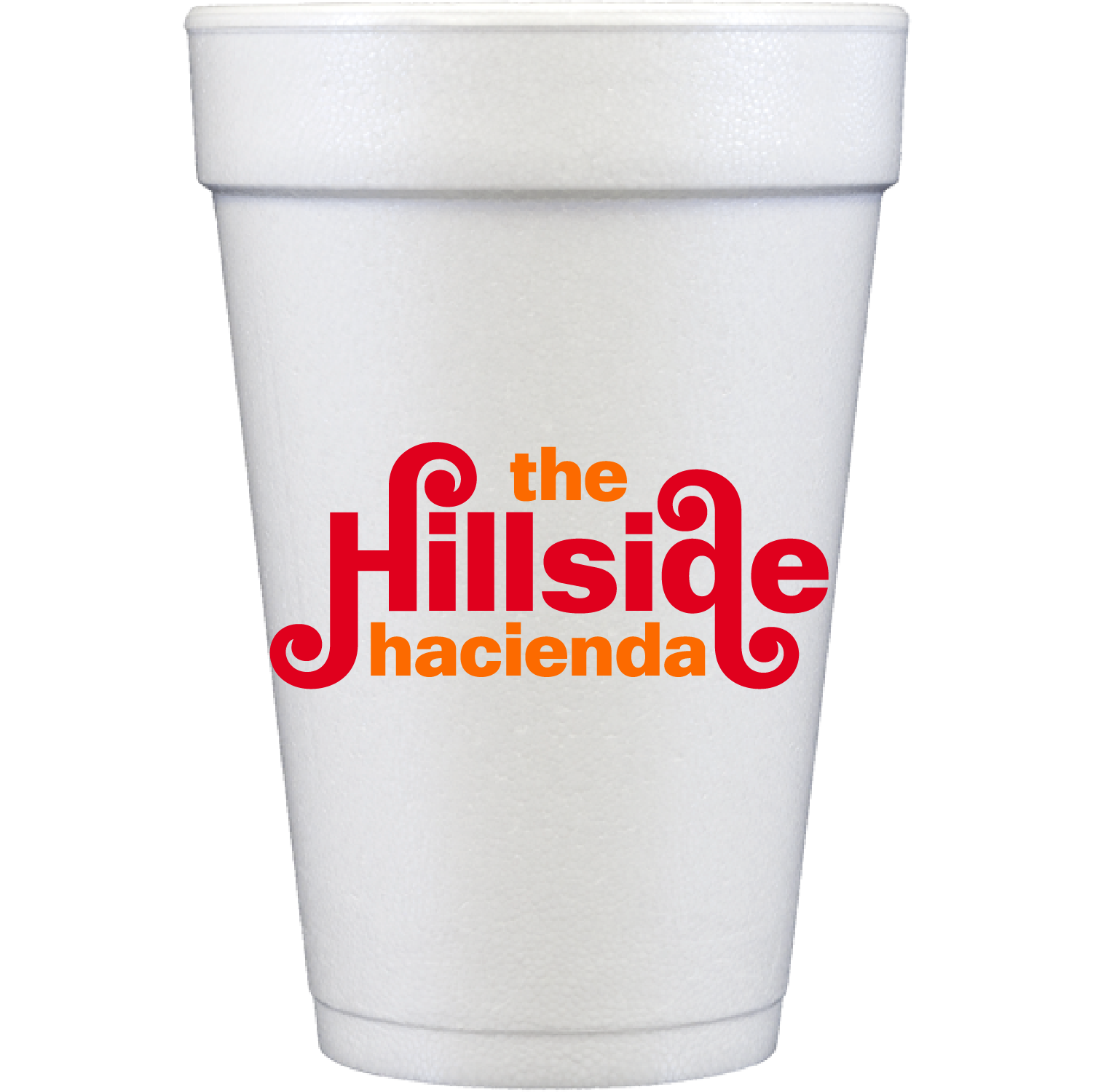 hillside | styrofoam cups