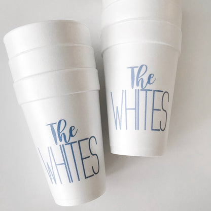 the name | styrofoam cups