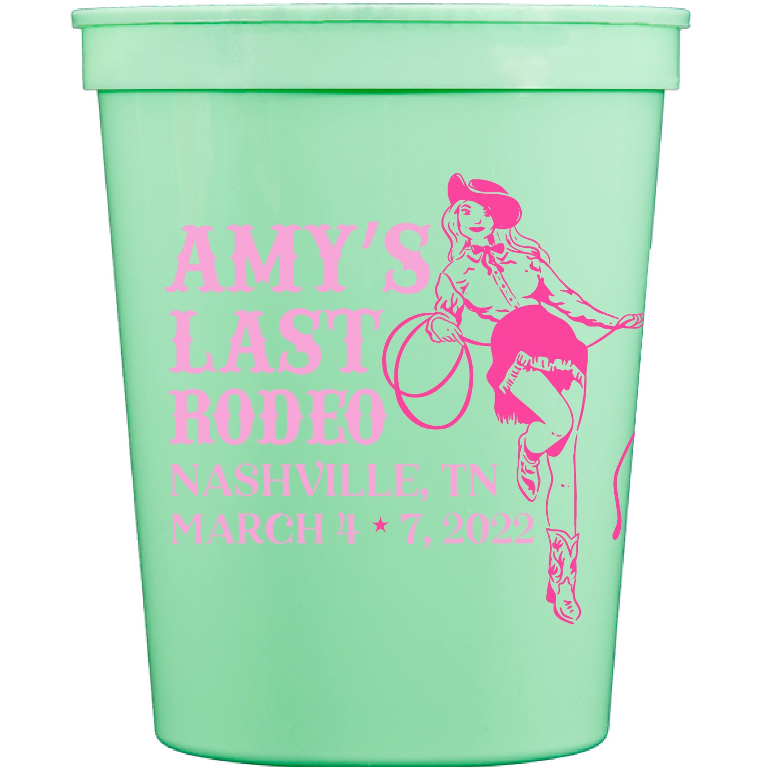 last rodeo | stadium cups