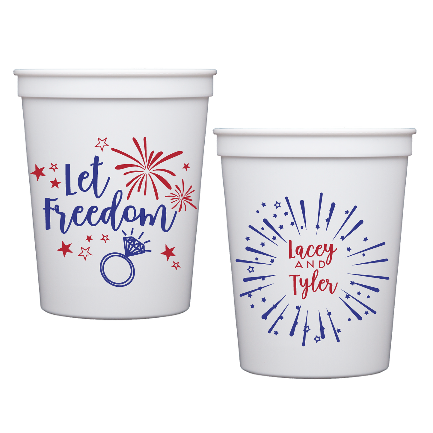 let freedom ring | stadium cups