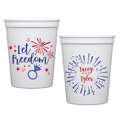 let freedom ring | stadium cups