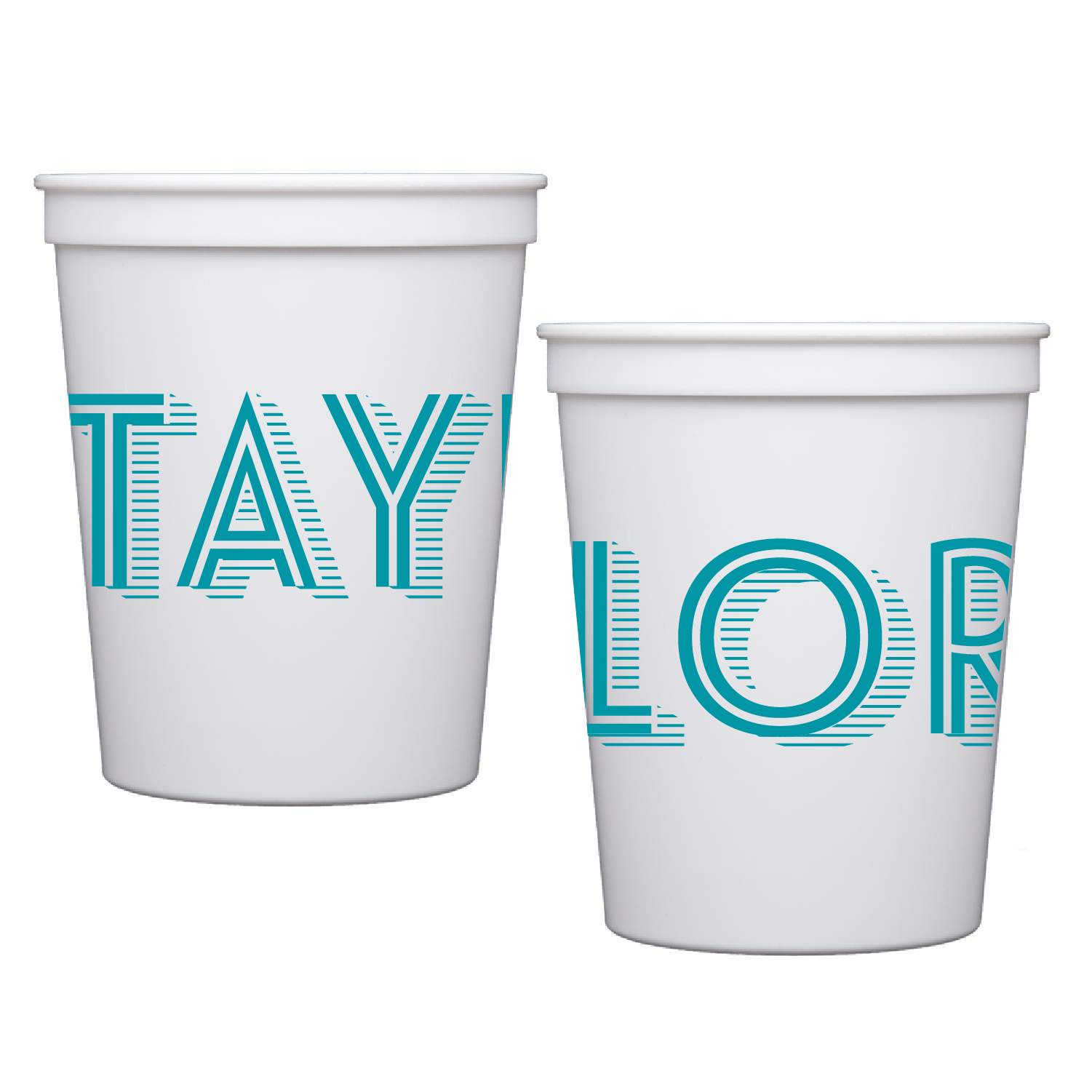 line shadow | stadium cups
