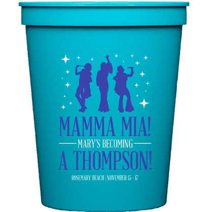 mama mia | stadium cups