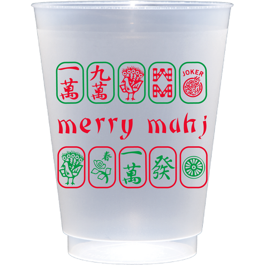merry mahjong | shatterproof frosted flex