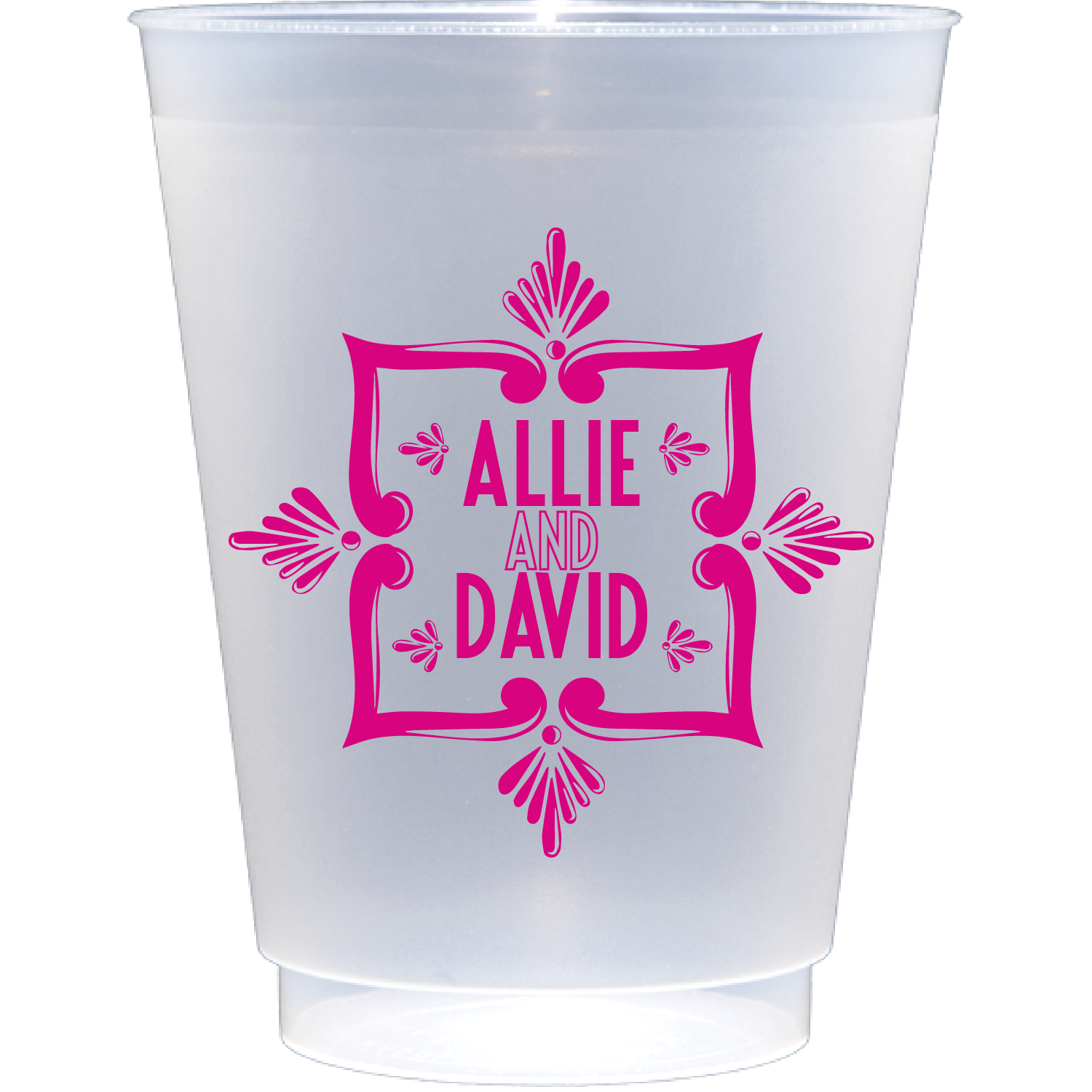 Personalized Mexican frame | Frosted Flex Cup