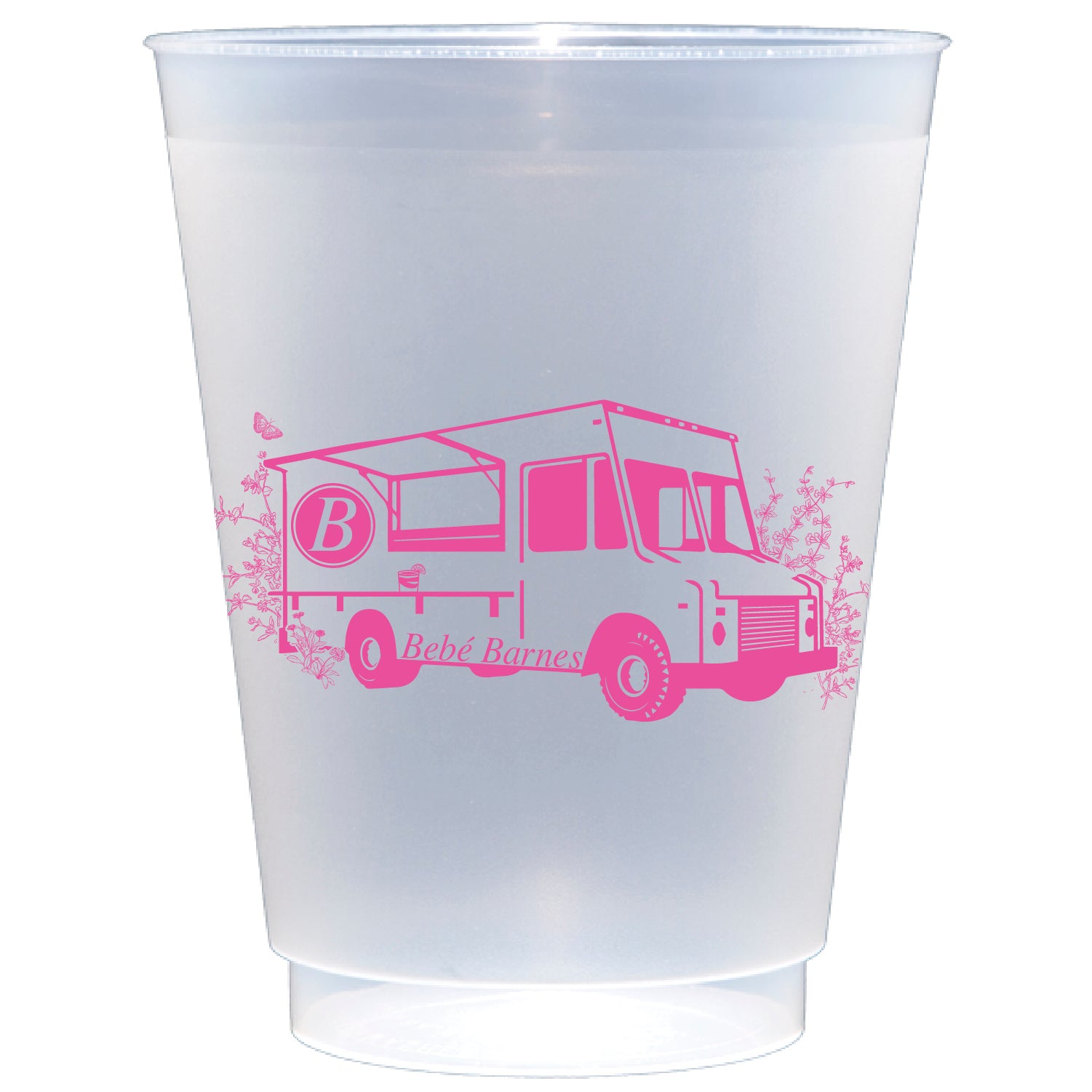 Food truck  | Frosted Flex Cup