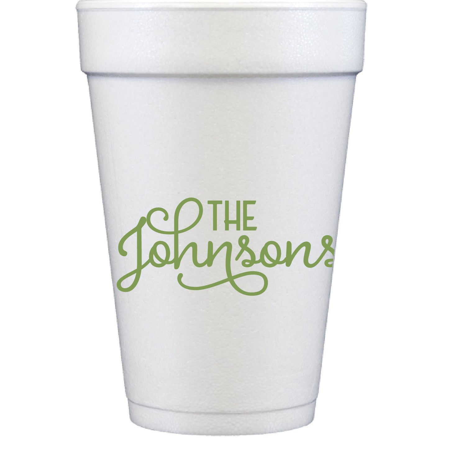 perfect combo | styrofoam cups