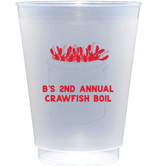 crawfish | shatterproof frosted flex