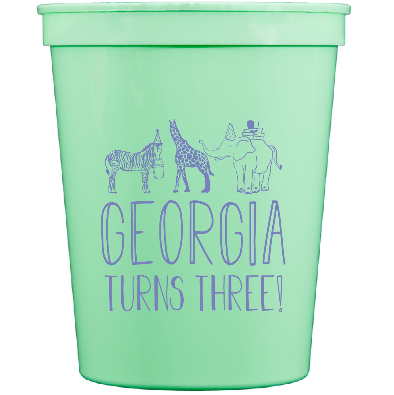 party animals | stadium cups