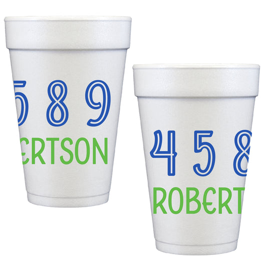 cute address | styrofoam cups