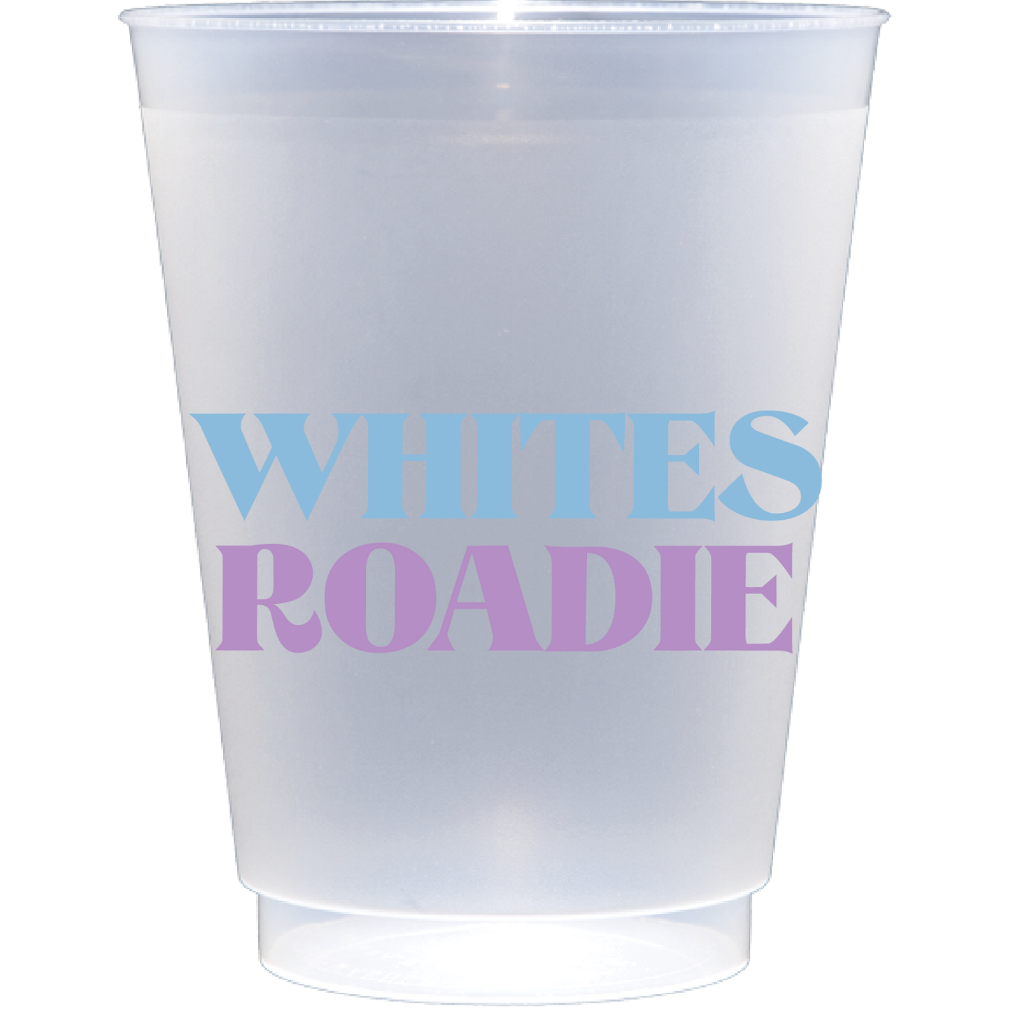 personalized roadie cup | Frosted Flex Cup