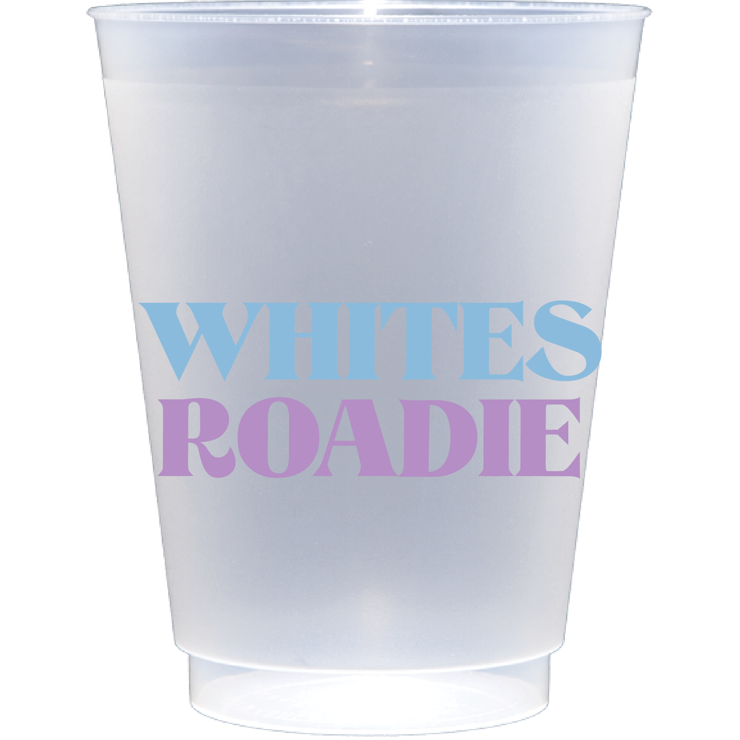 personalized roadie cup | Frosted Flex Cup