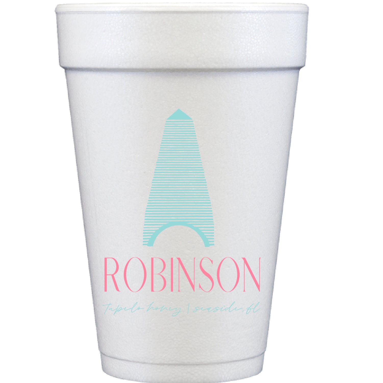 seaside tower | styrofoam cups