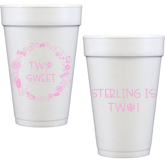 sweet | styrofoam cups
