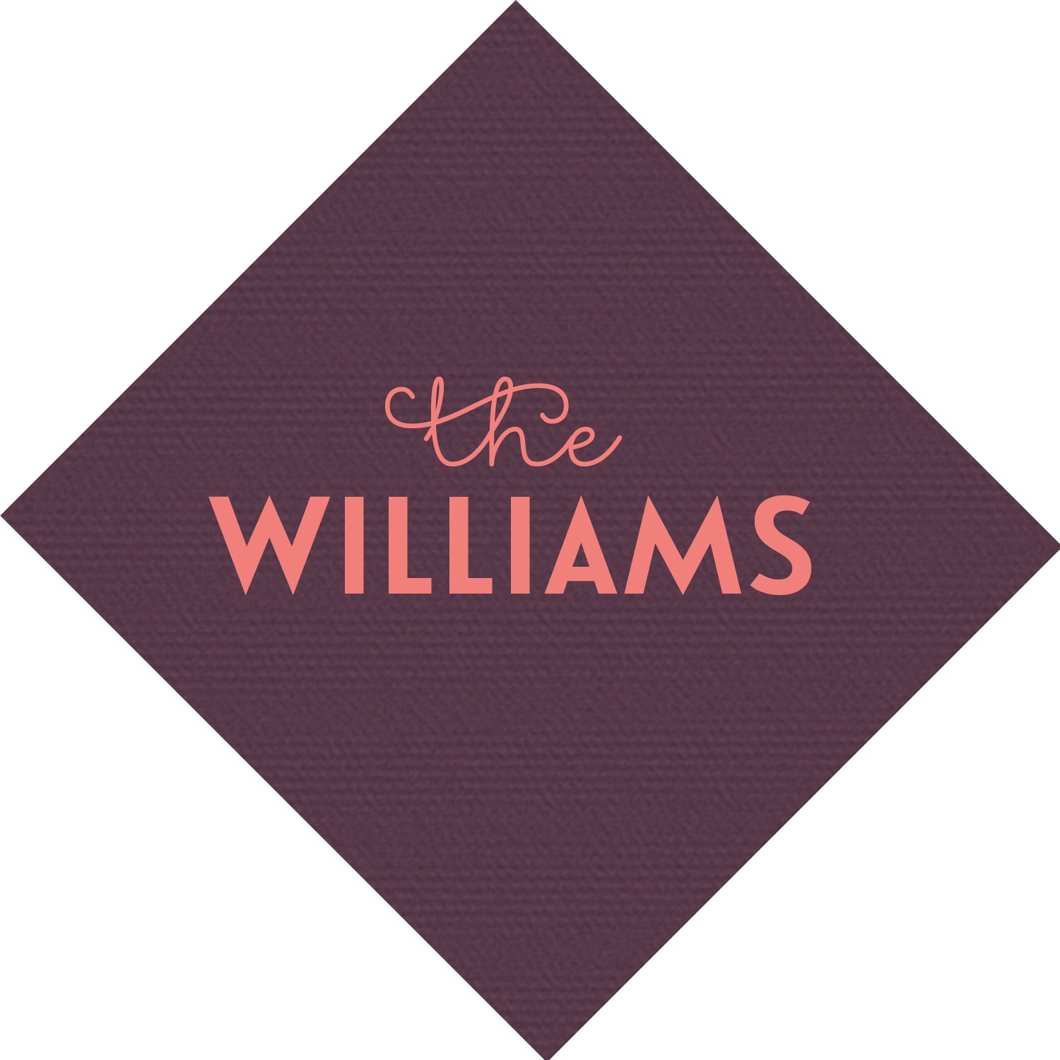 Custom Cocktail Napkin