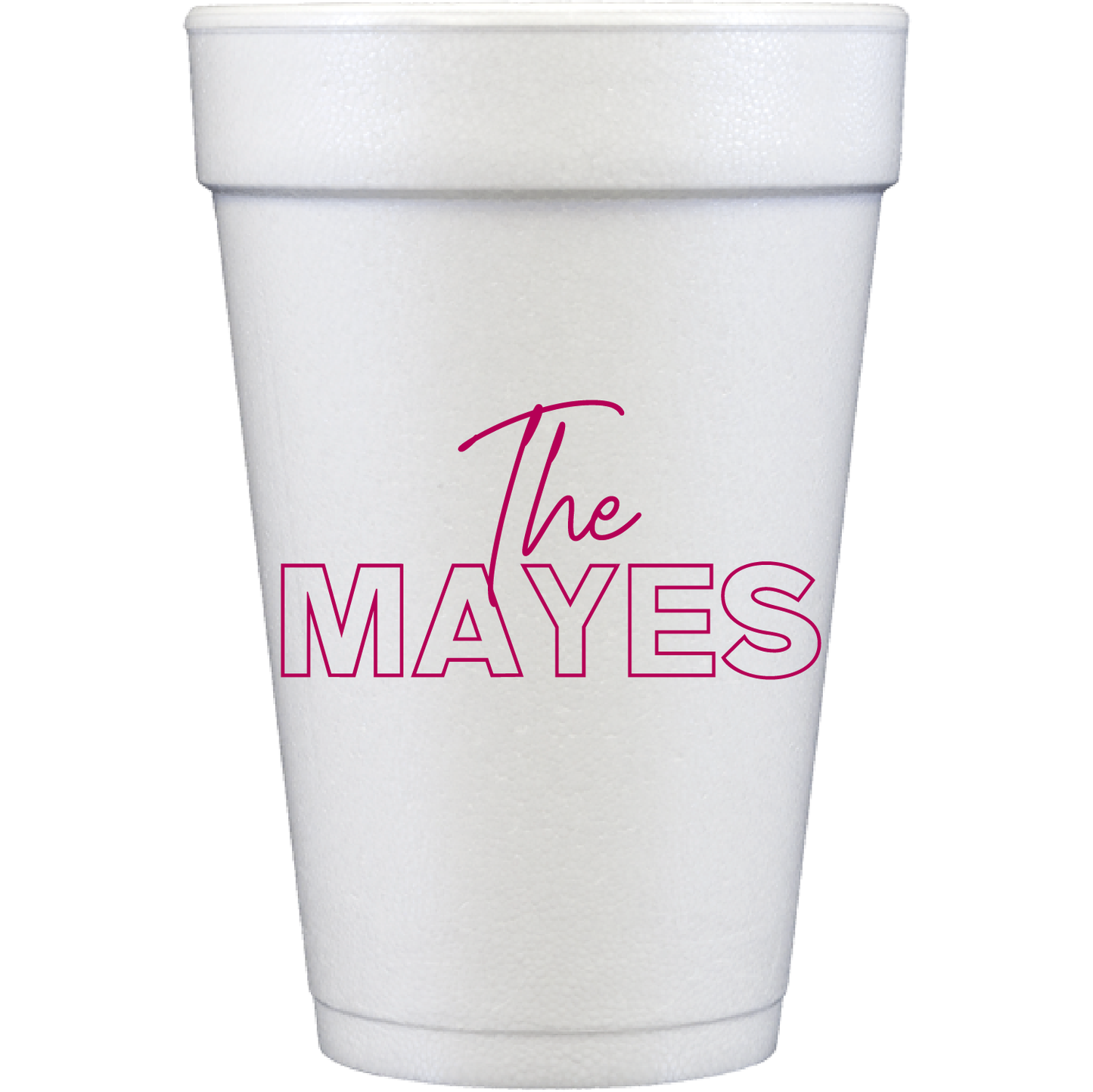 the name 6 | styrofoam cups