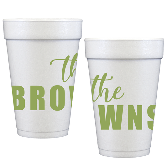 the name 8 | styrofoam cups