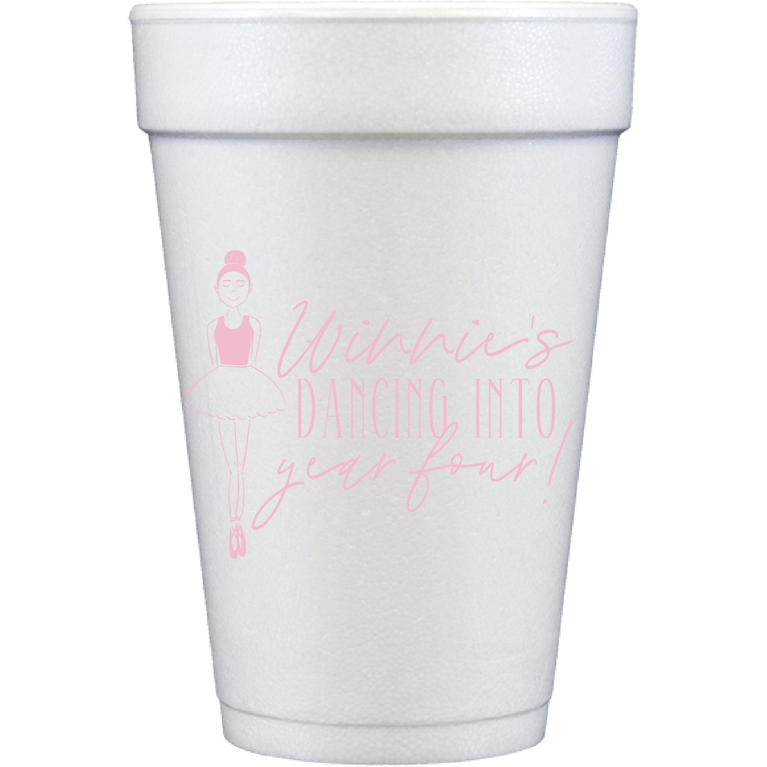 tiny dancer | styrofoam cups