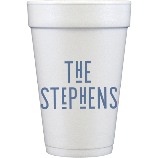 underline | styrofoam cups