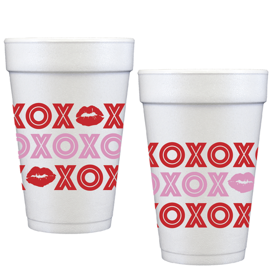 xoxoxo | styrofoam cups